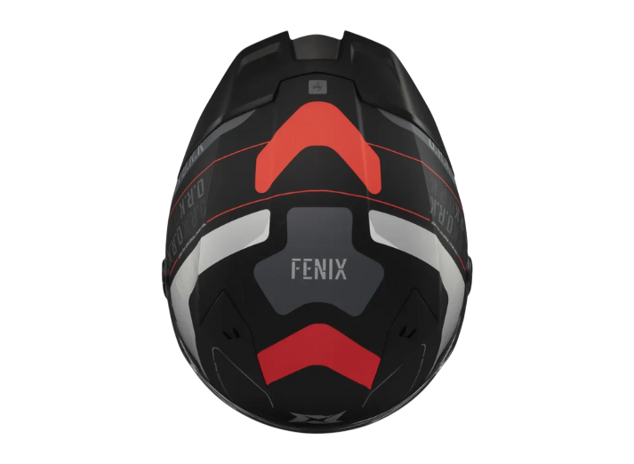Casco Axxis Fenix Fenix ORK Rojo Matt