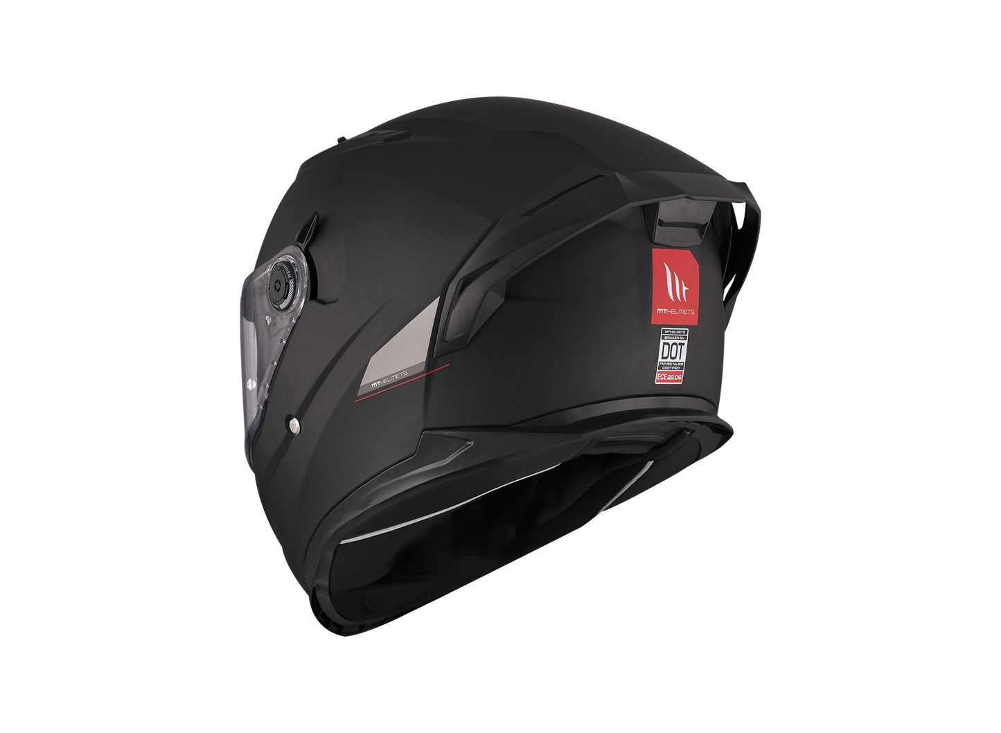 Casco MT Braker SV Negro Matt Solid A1 GloA1 Matt