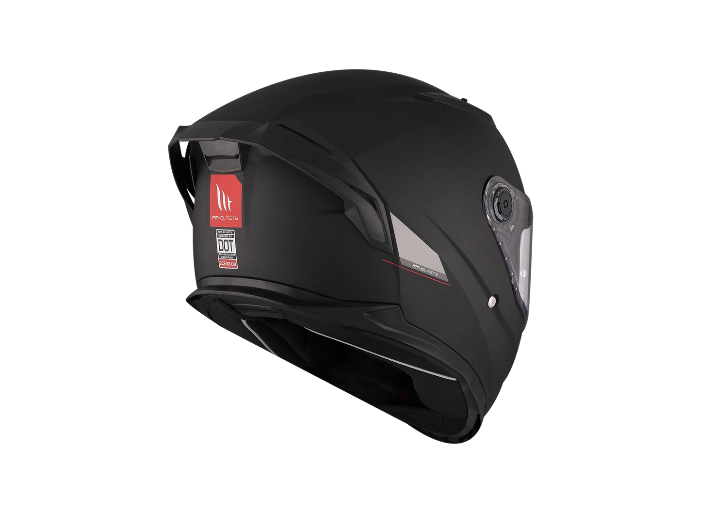 Casco MT Braker SV Negro Matt Solid A1 GloA1 Matt