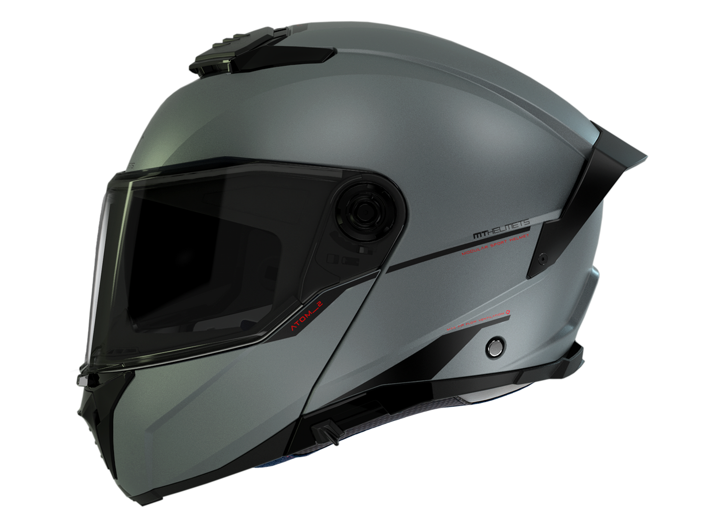 Casco MT Helmets Atom 2 SV Matt Gray