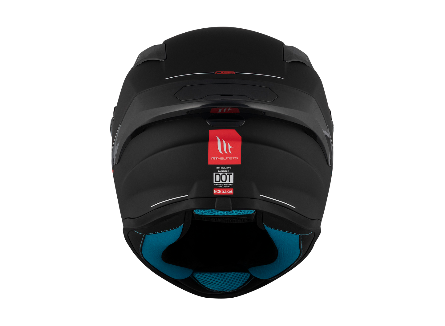 Casco MT Targo S Negro Matt Solid A1 Matt
