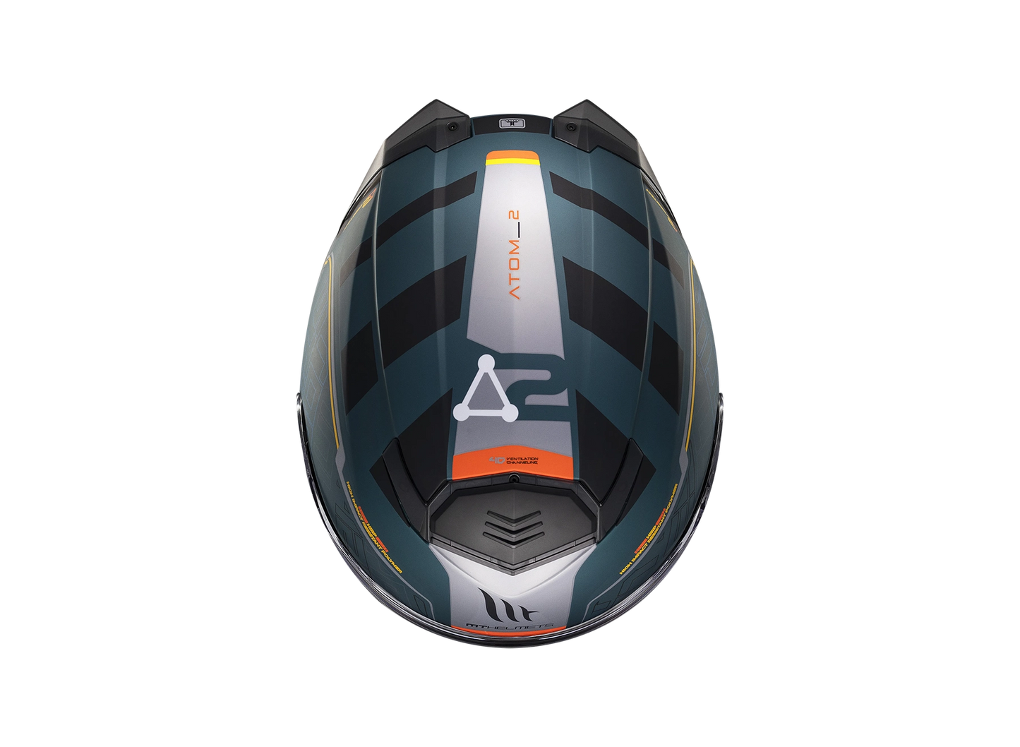 Casco MT Atom 2 SV Verde Matt Destiny C6 Matt Green