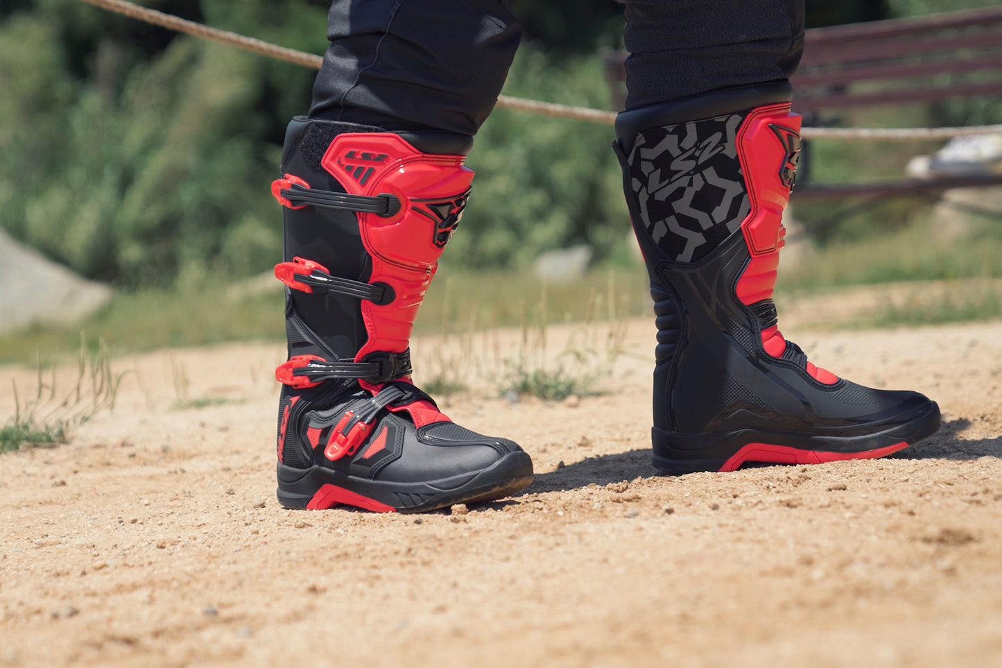 Bota LS2 Raptor Motocross Black