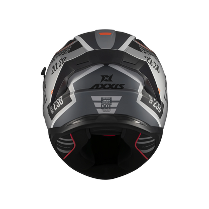 Casco Axxis Panther SV  Passenger Gris Matt