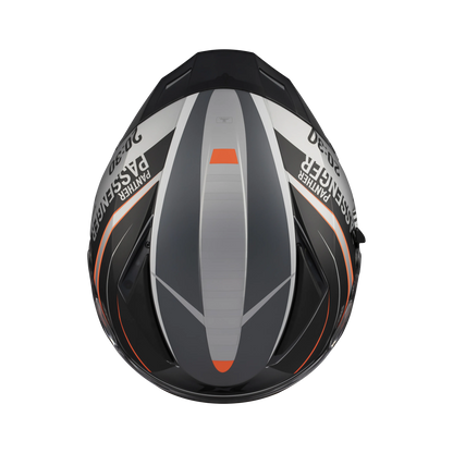 Casco Axxis Panther SV  Passenger Gris Matt