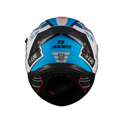 Casco Axxis Panther SV Passenger Azul Matt