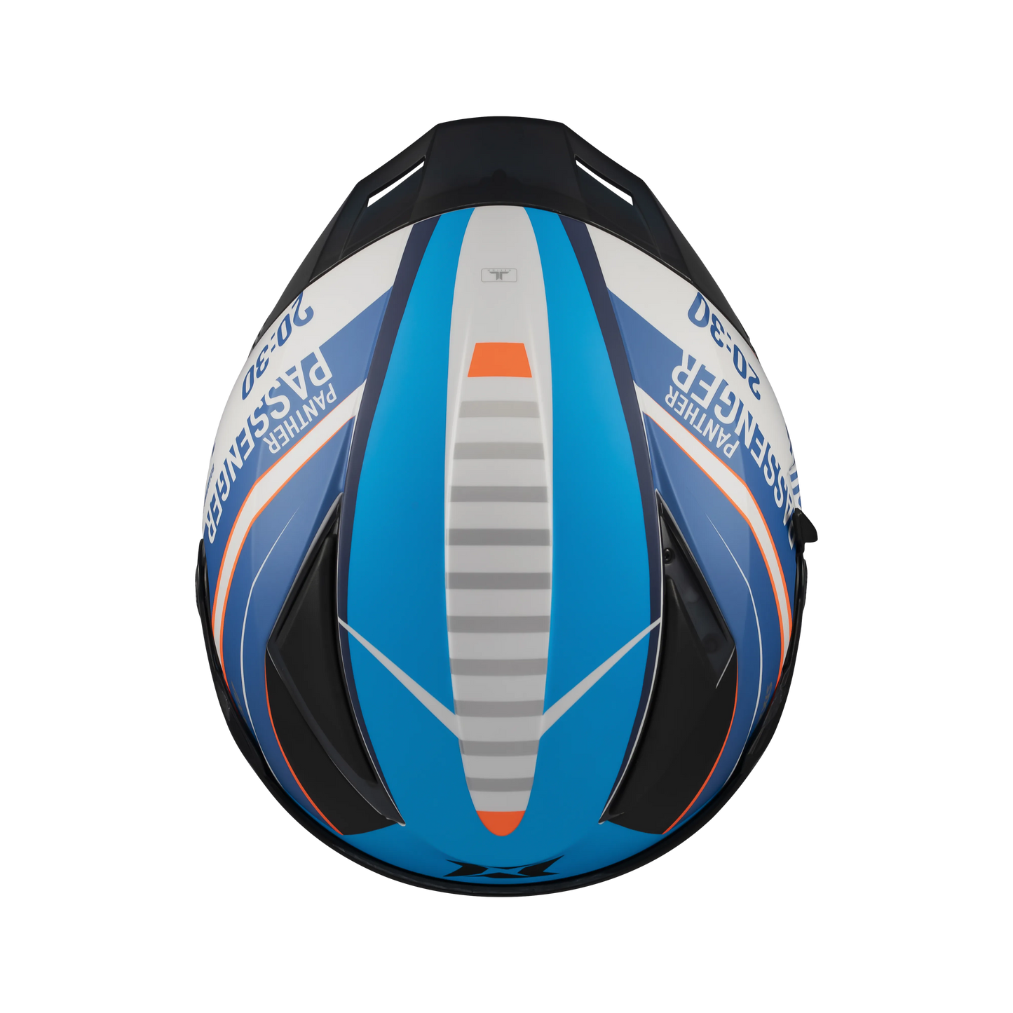 Casco Axxis Panther SV Passenger Azul Matt