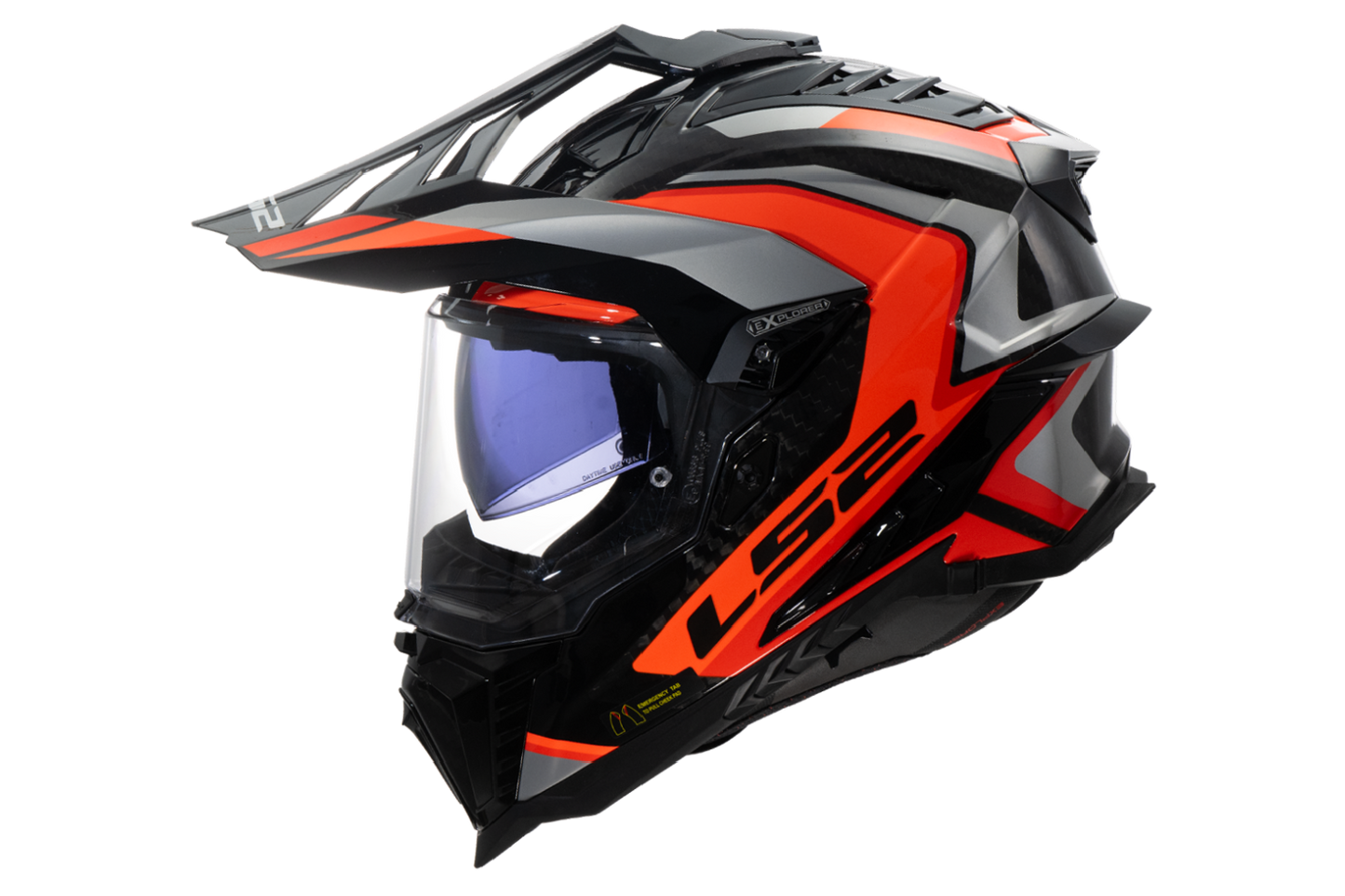 Casco LS2 Explorer Rojo Matt