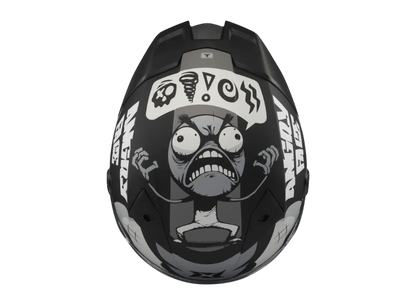 Casco Axxis Fenix Angry Brids Face White Matt