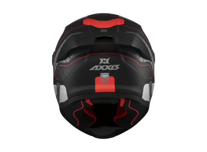 Casco Axxis Fenix Fenix ORK Rojo Matt