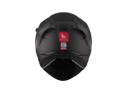 Casco MT Braker SV Negro Matt Solid A1 GloA1 Matt