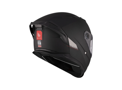 Casco MT Braker SV Negro Matt Solid A1 GloA1 Matt