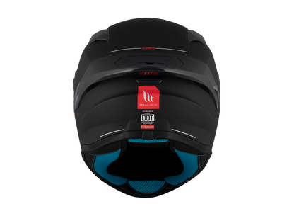 Casco MT Targo S Negro Matt Solid A1 Matt