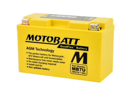 Batería Motobatt AGM Quadflex MB7U
