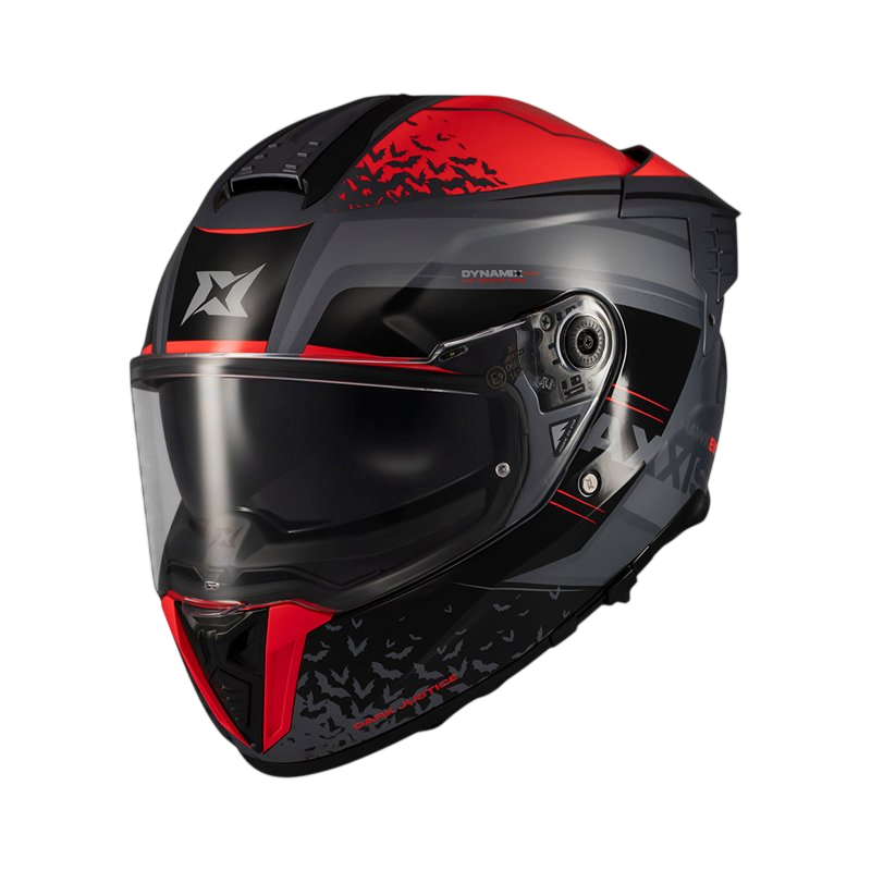 Casco Axxis Hawk Dark Justice C4