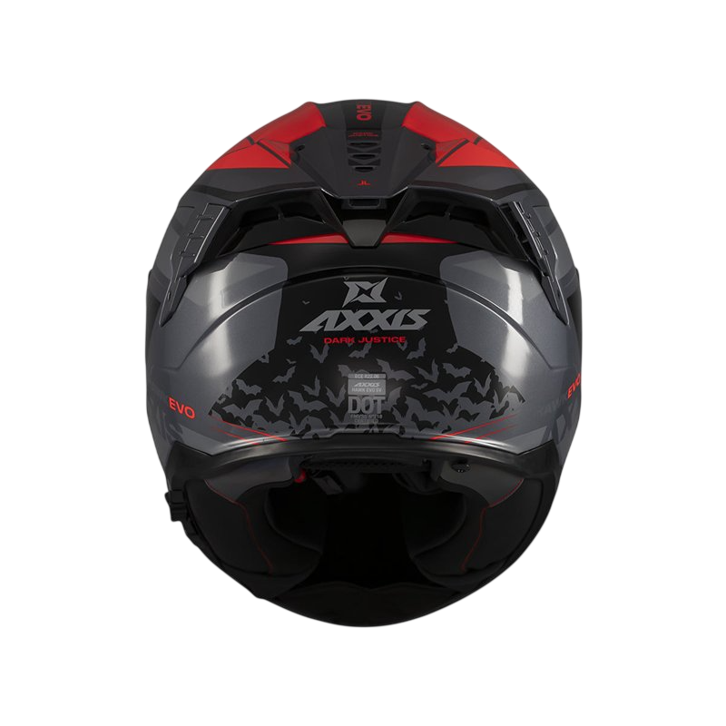 Casco Axxis Hawk Dark Justice C4