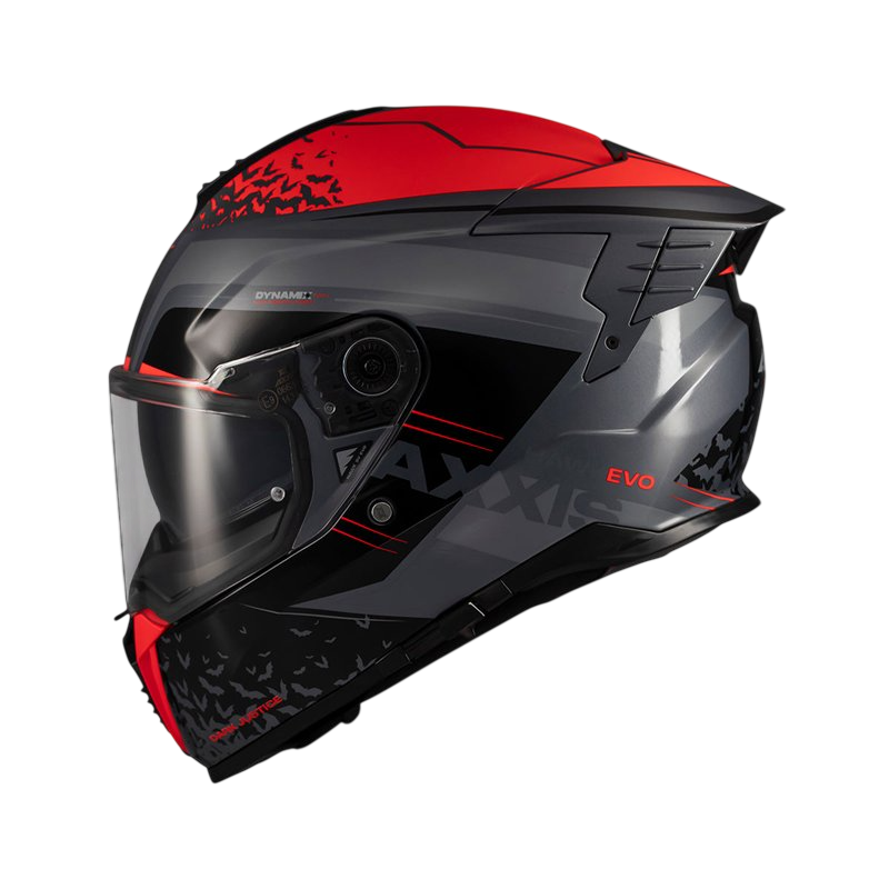 Casco Axxis Hawk Dark Justice C4