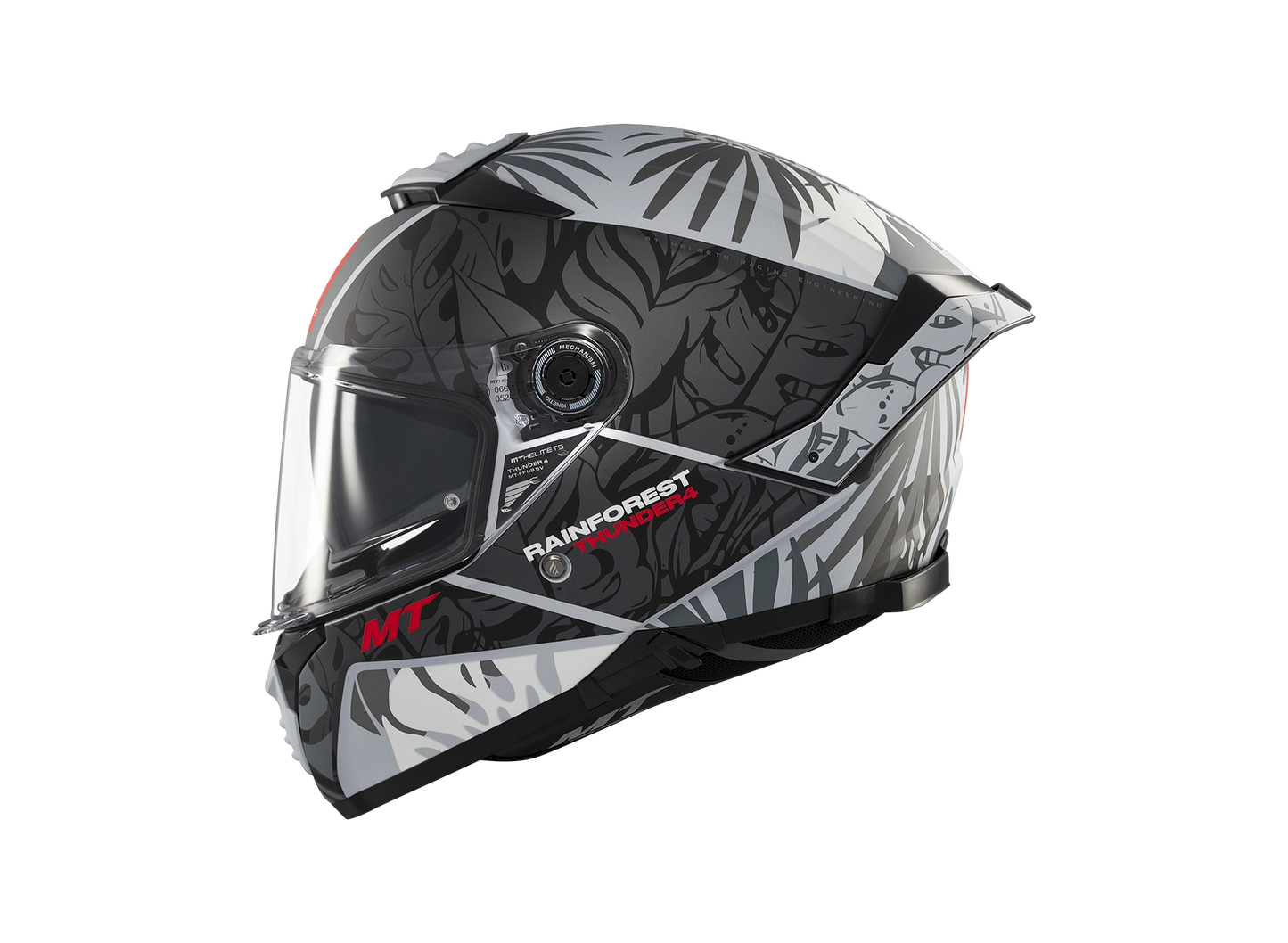 Casco MT Thunder 4 SV Rainforest Gris Matt