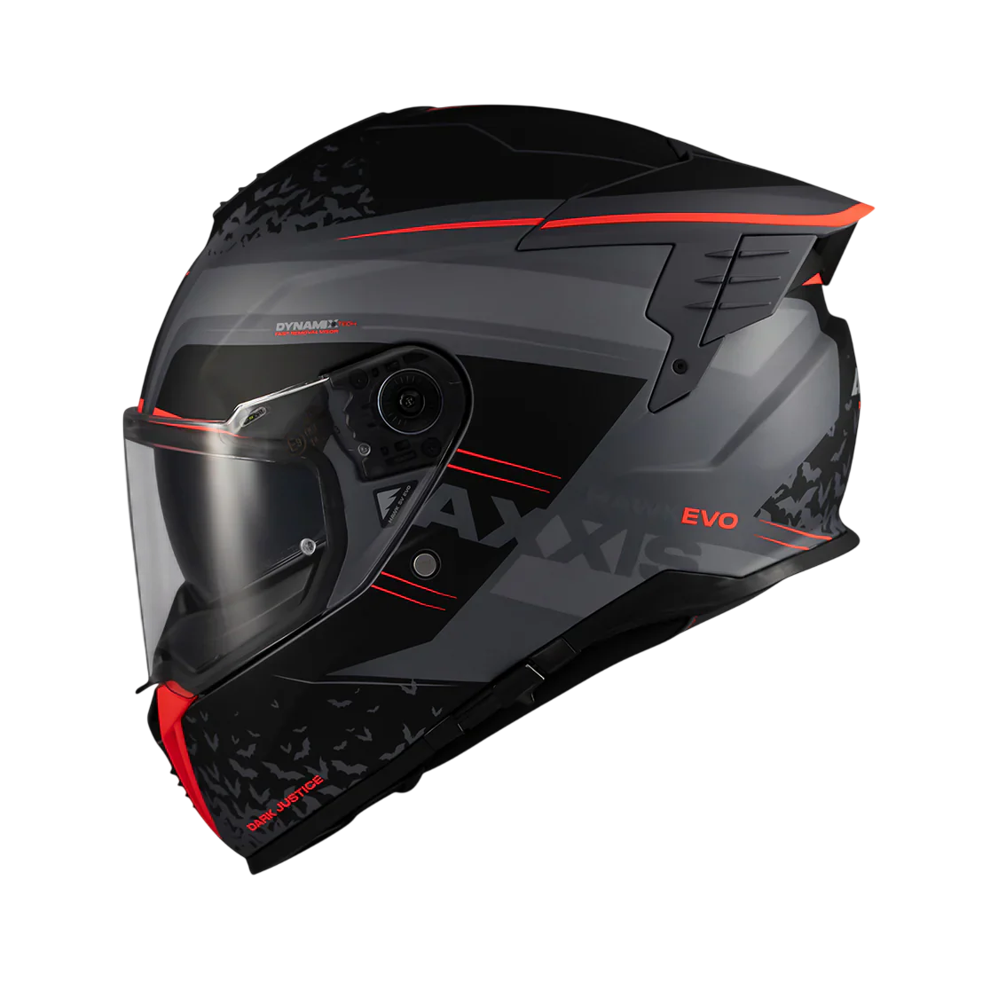 Casco Axxis Hawk Dark Justice