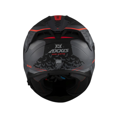 Casco Axxis Hawk Dark Justice