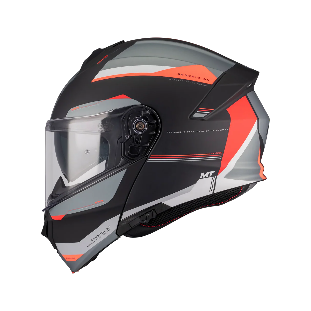 Casco MT Helmets Genesis SV Raccoon B5
