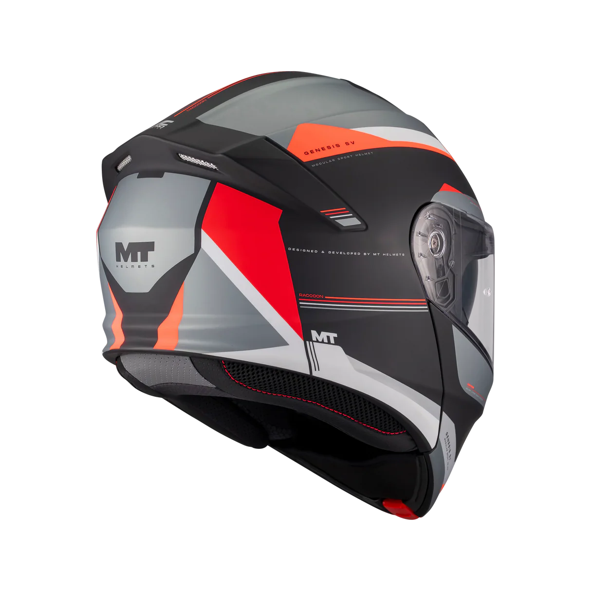 Casco MT Helmets Genesis SV Raccoon B5