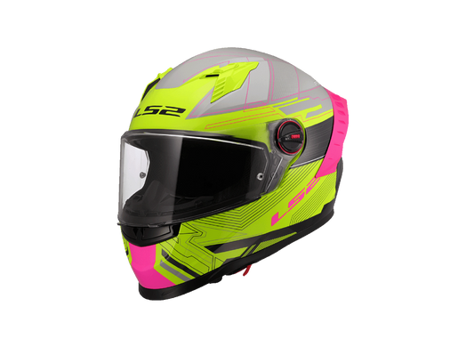 Casco LS2 Cosmos Digital Pink Gloss