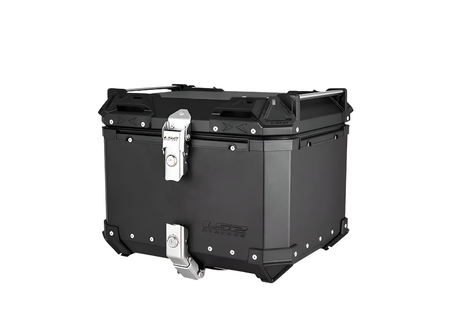 Baúl LS2 45 lts Aluminio Negro