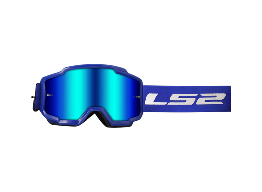 Antiparras LS2 Charger Blue Iridium