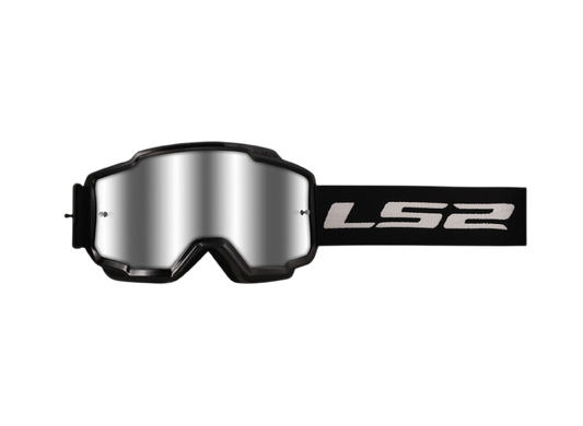 Antiparras LS2 Charger Silver Iridium