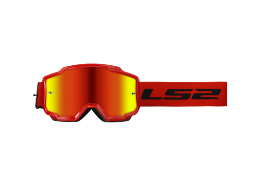 Antiparras LS2 Charger Rojo Iridium