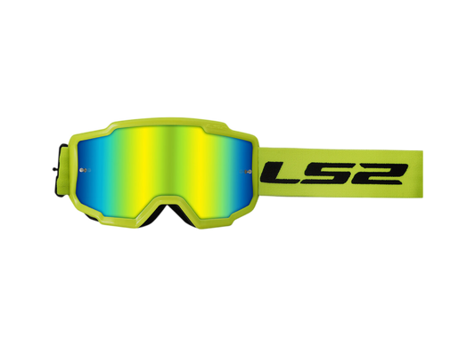 Antiparras LS2 Charger Yellow Iridium