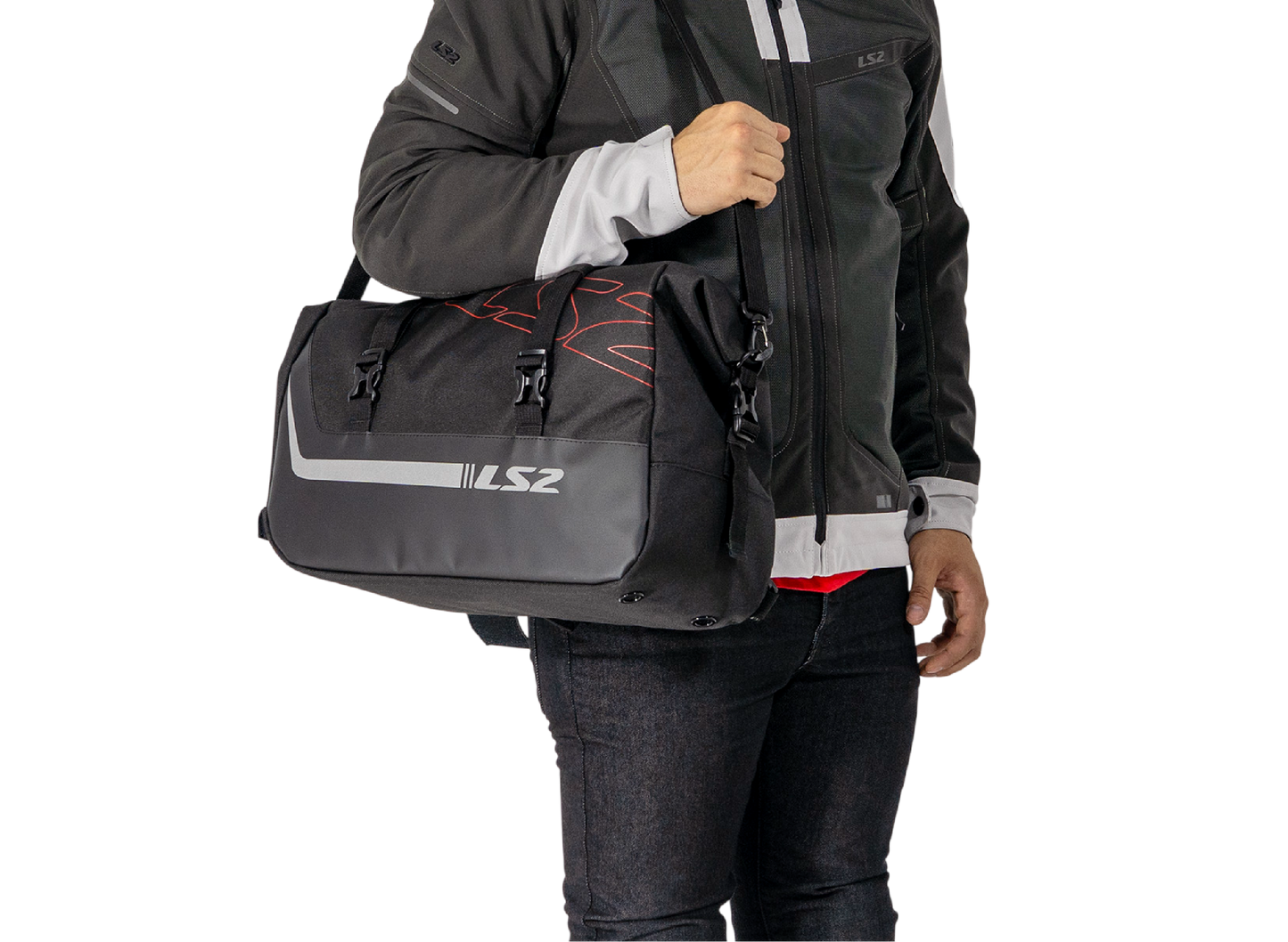 Alforjas Laterales LS2 Freedom 20lts + 20 lts