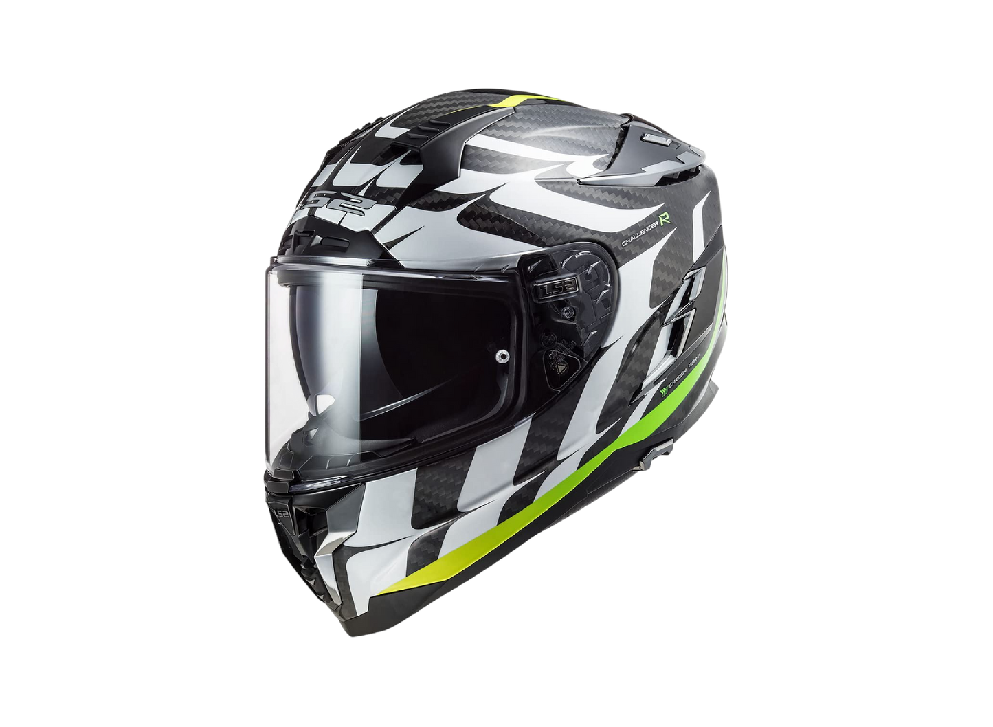 Casco LS2 Challenger Carbon FF327 GT Flames