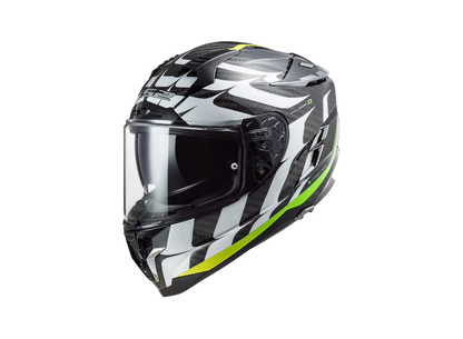 Casco LS2 Challenger Carbon FF327 GT Flames