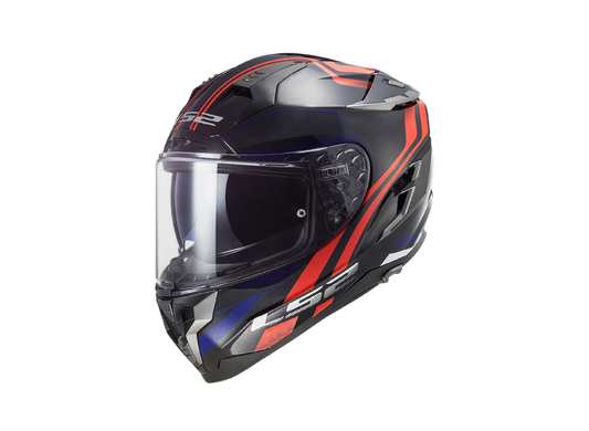 Casco LS2 Challenger Carbon FF327 GT Grid Red