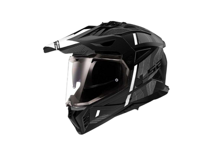 Casco LS2 MX702 Pioneer II Hill Black