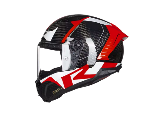 Casco LS2 Thunder Carbon FF805 Racing 1 Red Gloss