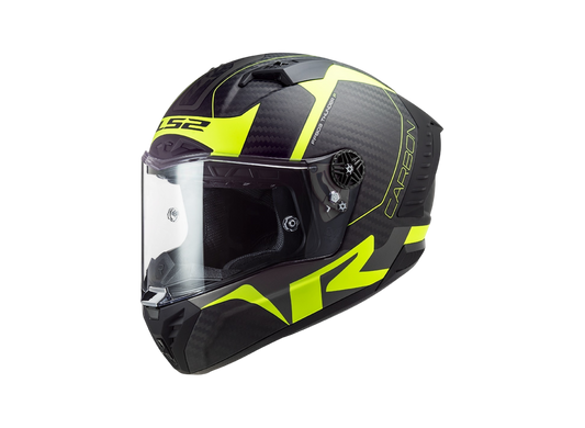 Casco LS2 Thunder Carbon FF805 Racing 1 Yellow
