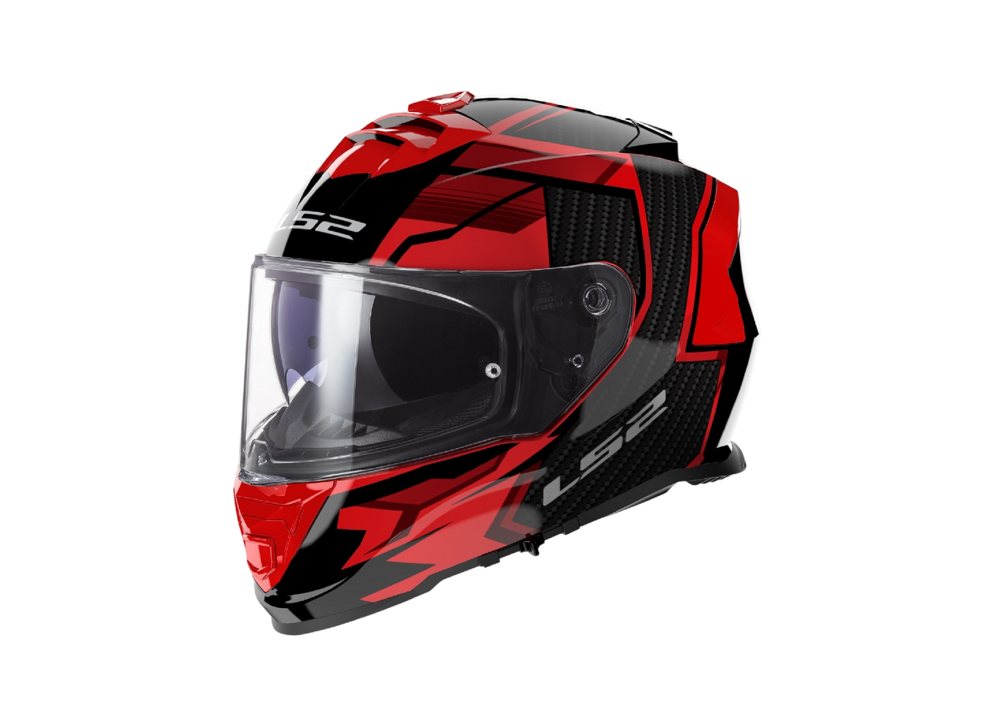 Casco LS2 Storm II Tracker Red