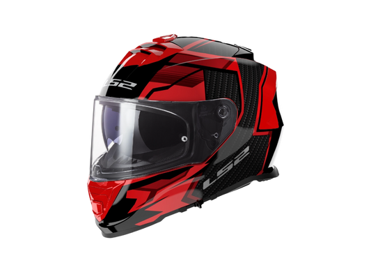 Casco LS2 Storm II Tracker Red