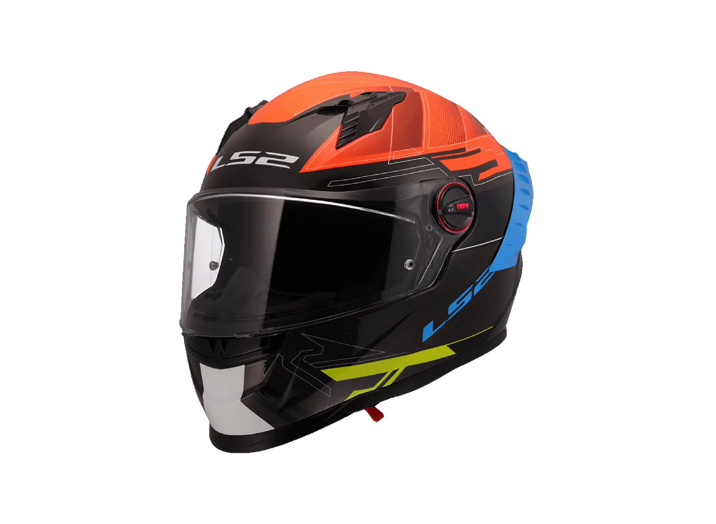 Casco LS2 Cosmos Digital Orange