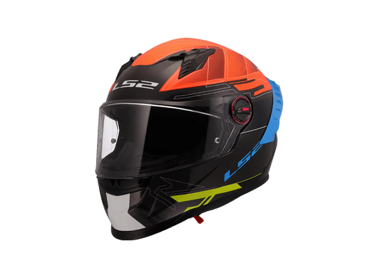 Casco LS2 Cosmos Digital Orange