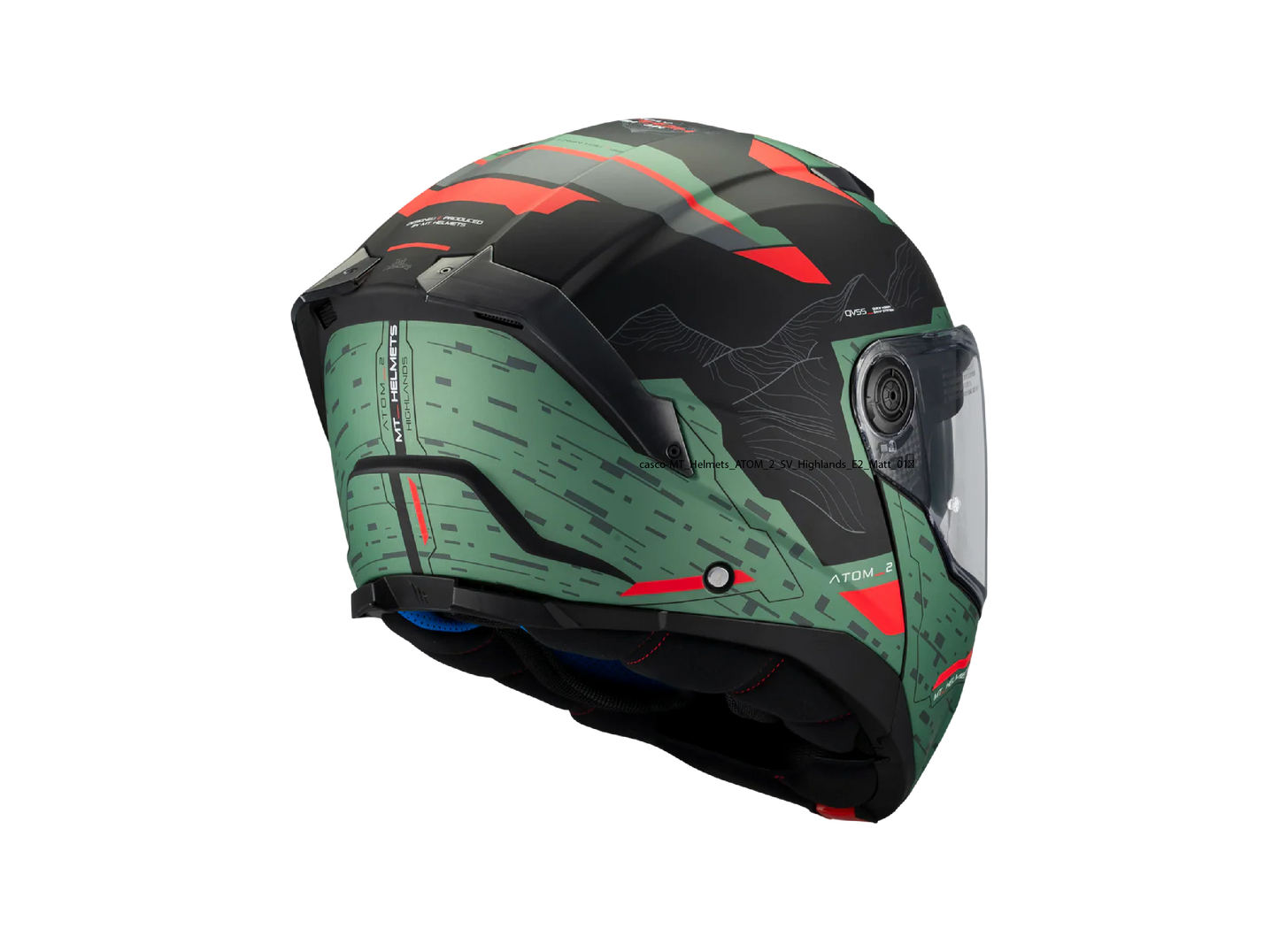 Casco MT Atom 2 SV Highlands C6